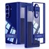Microsonic Samsung Galaxy Z Fold 7 Kılıf Clarity Stand Lacivert 1
