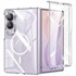 Microsonic Samsung Galaxy Z Fold 8 Kılıf MagSafe Clear Sararmaz Şeffaf 1