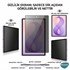 Microsonic Samsung Galaxy Z Fold 8 Privacy 5D Gizlilik Filtreli Cam Ekran Koruyucu Siyah 2