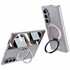 Microsonic Samsung Galaxy Z Fold 8 Ultra Kılıf Ring Stand Gri 1