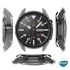 Microsonic Samsung Galaxy Watch 46mm Kılıf 360 Full Round Soft Silicone Şeffaf 8