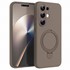 Microsonic TECNO Camon 50 Pro Kılıf Aura Stant MagSafe Kahverengi 1