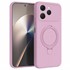 Microsonic TECNO Spark 40 Kılıf Aura Stant MagSafe Pembe 1