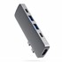 Microsonic Type-C to HDTV Multifunction Adapter 5 Port Macbook HDMI USB Typ-C dönüştürücü Adaptör Kablo Gri 1