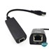 Microsonic USB 3 0 to Ethernet Adaptör Siyah 4
