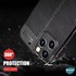Microsonic Oppo A38 Kılıf Deri Dokulu Silikon Siyah 4