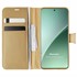 Microsonic Xiaomi 15 Pro Kılıf Delux Leather Wallet Gold 1