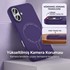Microsonic Apple iPhone 17e Kılıf AirFit MagSafe Bordo 6