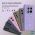 Microsonic Xiaomi Redmi Note 15 4G Kılıf Aura Stant MagSafe Lila 4