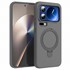 Microsonic Xiaomi 17 Pro Max Kılıf Aura Stant MagSafe Gri 1