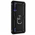 Microsonic Xiaomi Mi 9 Lite Kılıf Military Ring Holder Siyah 2