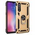 Microsonic Xiaomi Mi 9 SE Kılıf Military Ring Holder Gold 1