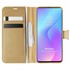 Microsonic Xiaomi Mi 9T Kılıf Delux Leather Wallet Gold 1