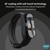 Microsonic Xiaomi Mi Band 3 Tam Kaplayan Temperli Cam Full Ekran Koruyucu Siyah 4