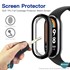 Microsonic Xiaomi Mi Band 8 Kılıf 360 Full Round Soft Silicone Siyah 7