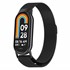 Microsonic Xiaomi Mi Band 9 Milanese Loop Kordon Siyah 1