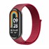 Microsonic Xiaomi Mi Band 9 Hasırlı Kordon Woven Sport Loop Kırmızı 1