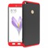 Microsonic Xiaomi Mi Max 2 Kılıf Double Dip 360 Protective Siyah Kırmızı 1