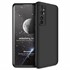 Microsonic Xiaomi Mi Note 10 Lite Kılıf Double Dip 360 Protective Siyah 1