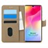 Microsonic Xiaomi Mi Note 10 Lite Kılıf Fabric Book Wallet Gold 1