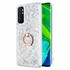 Microsonic Xiaomi Mi Note 10 Lite Kılıf Glitter Liquid Holder Gümüş 1