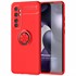 Microsonic Xiaomi Mi Note 10 Lite Kılıf Kickstand Ring Holder Kırmızı 1