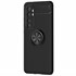 Microsonic Xiaomi Mi Note 10 Lite Kılıf Kickstand Ring Holder Siyah 2