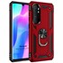 Microsonic Xiaomi Mi Note 10 Lite Kılıf Military Ring Holder Kırmızı 1