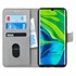 Microsonic Xiaomi Mi Note 10 Pro Kılıf Fabric Book Wallet Gri 1