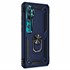 Microsonic Xiaomi Mi Note 10 Pro Kılıf Military Ring Holder Lacivert 2