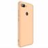 Microsonic Xiaomi Mi 8 Lite Kılıf Double Dip 360 Protective Gold 2