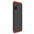 Microsonic Xiaomi Mi 9 Kılıf Double Dip 360 Protective Siyah Kırmızı 2