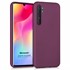 Microsonic Matte Silicone Xiaomi Mi Note 10 Lite Kılıf Mor 1
