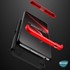Microsonic Xiaomi Poco M4 Pro 4G Kılıf Double Dip 360 Protective Siyah Kırmızı 3