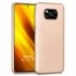 Microsonic Matte Silicone Xiaomi Poco X3 NFC Kılıf Gold 1