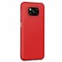 Microsonic Matte Silicone Xiaomi Poco X3 NFC Kılıf Kırmızı 2