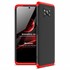 Microsonic Xiaomi Poco X3 Pro Kılıf Double Dip 360 Protective Siyah Kırmızı 1