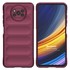 Microsonic Xiaomi Poco X3 NFC Kılıf Oslo Prime Bordo 1