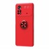 Microsonic Xiaomi Poco X4 Pro 5G Kılıf Kickstand Ring Holder Kırmızı 2