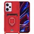 Microsonic Xiaomi Poco X5 5G Kılıf Multifunction Silicone Kırmızı 1