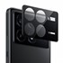 Microsonic Xiaomi Poco X6 Pro 5G Kamera Lens Koruma Camı V2 Siyah 1