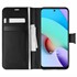 Microsonic Xiaomi Redmi 10 Kılıf Delux Leather Wallet Siyah 1
