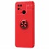 Microsonic Xiaomi Poco C40 Kılıf Kickstand Ring Holder Kırmızı 2