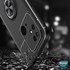 Microsonic Xiaomi Poco C40 Kılıf Kickstand Ring Holder Siyah Rose 3