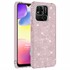 Microsonic Xiaomi Poco C40 Kılıf Sparkle Shiny Rose Gold 1