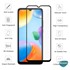 Microsonic Xiaomi Redmi A3 Tam Kaplayan Temperli Cam Ekran Koruyucu Siyah 5