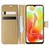 Microsonic Xiaomi Redmi 12C Kılıf Delux Leather Wallet Gold 1