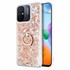 Microsonic Xiaomi Redmi 12C Kılıf Glitter Liquid Holder Gold 1