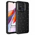Microsonic Xiaomi Redmi 12C Kılıf Grand Stardust Siyah 1