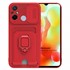 Microsonic Xiaomi Redmi 12C Kılıf Multifunction Silicone Kırmızı 1